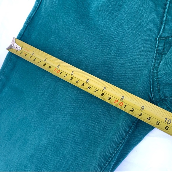 Saks Fifth Avenue Green Straight leg Jeans 29 - Picture 15 of 15